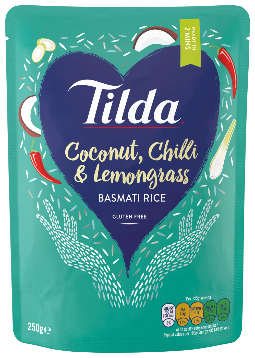 Coconut, Chilli & Lemongrass Basmati Rice